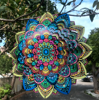 Mandala Wind Spinners - LOCAL PICK UP ONLY